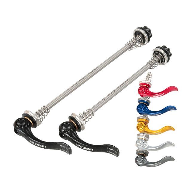 リデア（自転車） LS3D-100/130 Ti Quick Release ROAD F100/R130 カラー チタン RIDEA