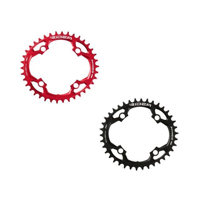 リデア（自転車） 38W2-LM4S1 Powering L W2T 4arms カラー 38T（BCD：104mm）レッド RIDEA