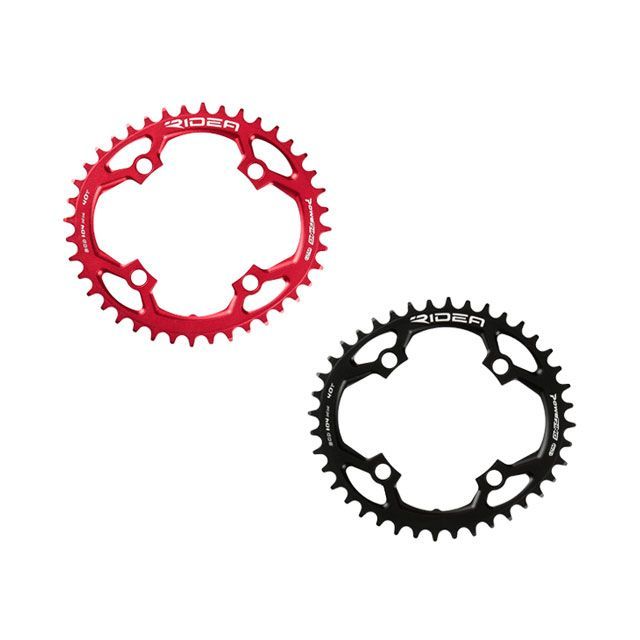 リデア（自転車） 40W2-LM4S1 Powering L W2T 4arms カラー 40T（BCD：104mm）ブラック RIDEA