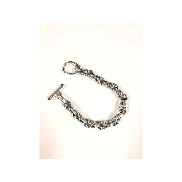 Bill Wall Leather WAVE Bracelet B426MLIO Bill Wall Leather_5
