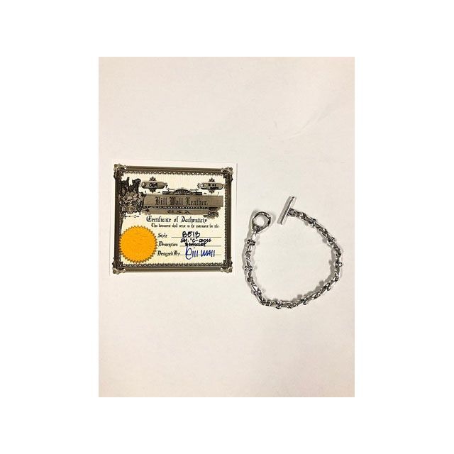 Bill Wall Leather Small Cross Bracelet B518 Bill Wall Leather