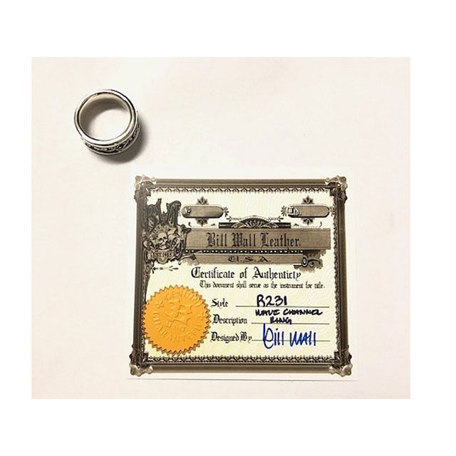 Bill Wall Leather WAVE CHANNEL BAND-SZ R231 Bill Wall Leather