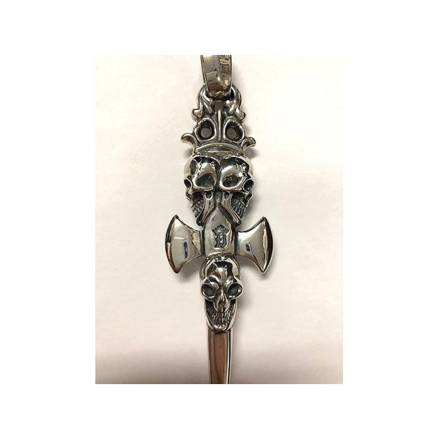 ビルウォールレザー　トリプルダガースカル　18k BWL ビルウォールレザートリプルダガースカル18k BWL