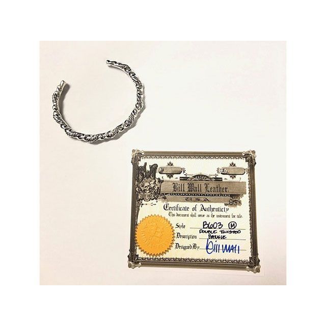 Bill Wall Leather TWISTED Bangle B603 Bill Wall Leather