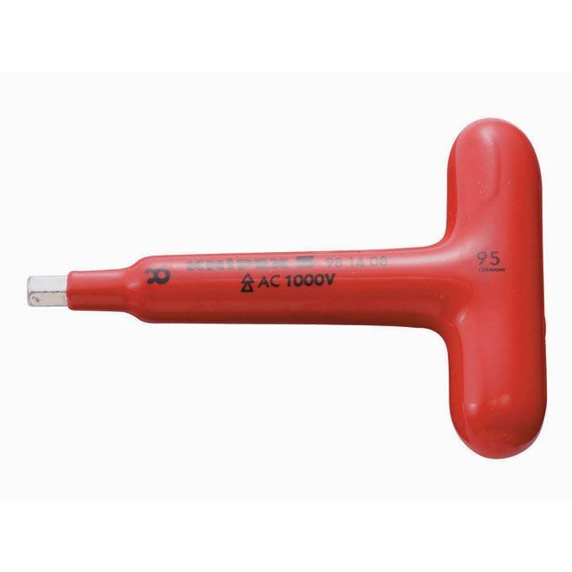 クニペックス 9814-08 絶縁T型六角棒レンチ 1000V KNIPEX