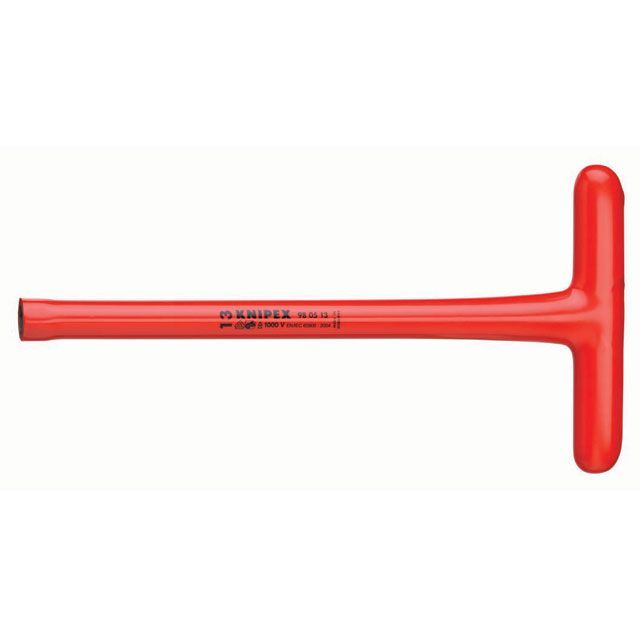 クニペックス 9805-13 絶縁T型ソケットレンチ 1000V KNIPEX
