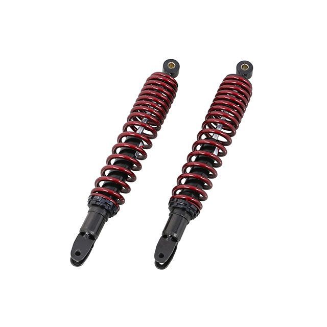 キタコ ショックアブソーバー（ブラック/ダークレッド） KITACO バイク