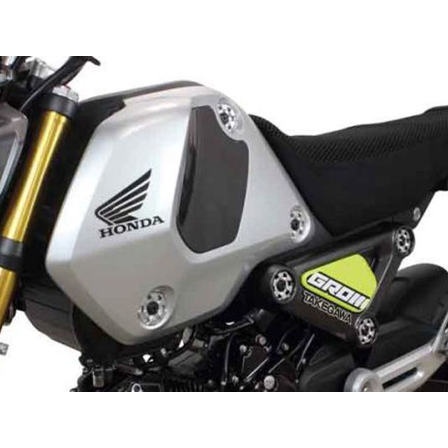 SP武川 MSX GROM GROM アルミ削り出しサイドカラー（シルバー） SP TAKEGAWA_2