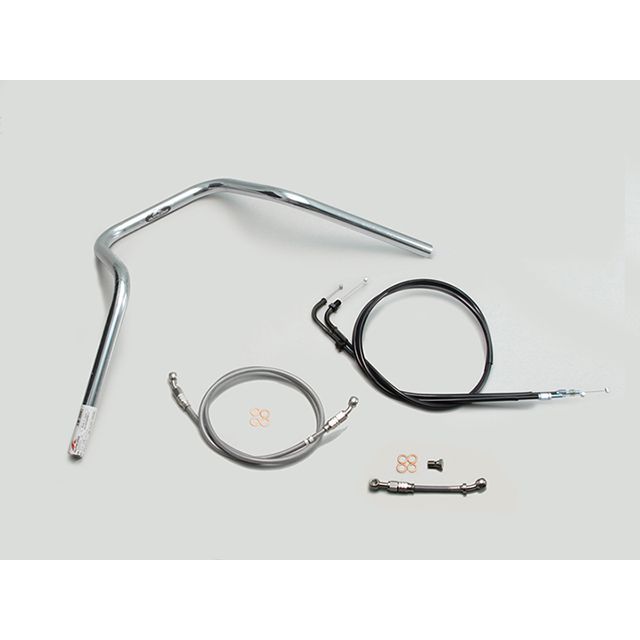 kuromセット ハリケーン CB1100EX/I CB1100EX ナロー5型 ハンドルSET（クローム