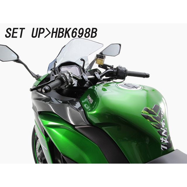 ハリケーン Ninja1000SX バーハンドルkit（ポリッシュアルマイト） HURRICANE_2