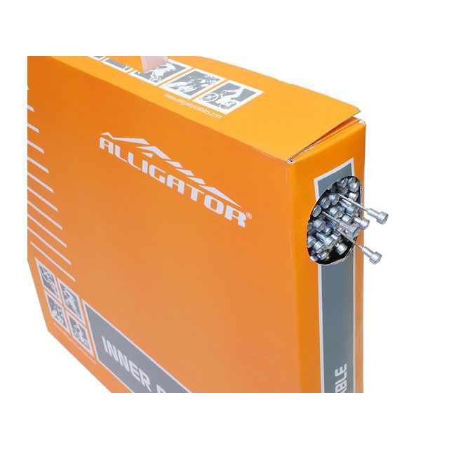 アリゲーター LY-BPT6101617 ROADブレーキ用インナーケーブル（P.T.F.Eコート）BOX（ブラック） ALLIGATOR