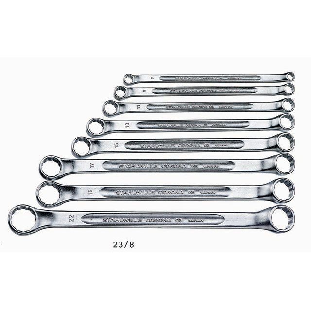 スタビレー 23/8 メガネレンチセット STAHLWILLE バイク 車 自動車 自転車の通販は
