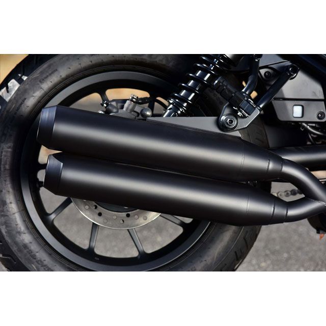 ビームス レブル250 パワーヘッダー W 政府認証 マットブラックバージョン BEAMS_1