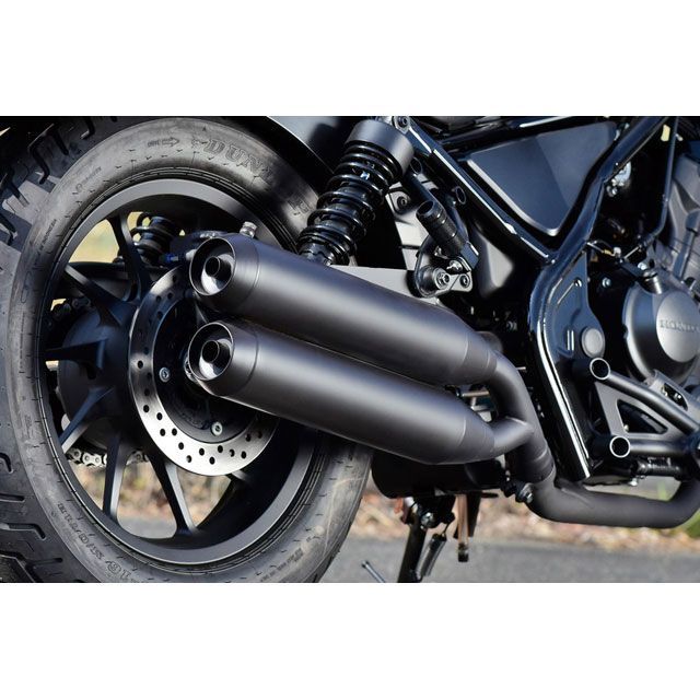 ビームス レブル250 パワーヘッダー W 政府認証 マットブラックバージョン BEAMS_2
