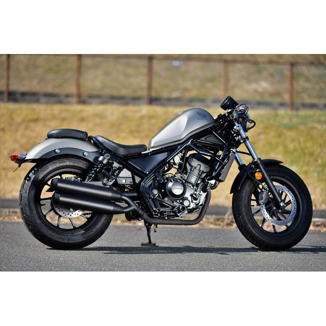 ビームス レブル250 パワーヘッダー W 政府認証 マットブラックバージョン BEAMS_5