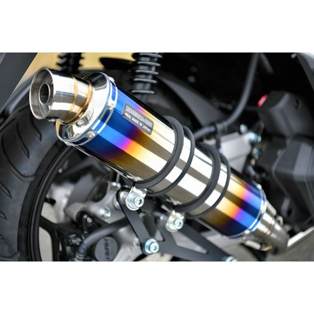 ビームス PCX160 R-EVO ヒートチタンサイレンサー 政府認証 BEAMS バイクの通販は