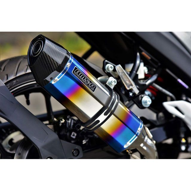 BMS GIXER 150 CORSA-EVO II ヒートチタンサイレンサー 政府認証 BMS RACING FACTORY