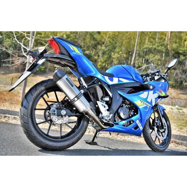 BMS GSX-R125 GSX-S125 CORSA-EVO II ステンレスサイレンサー 政府認証 BMS RACING FACTORY_2