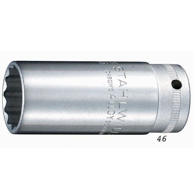 スタビレー 46A-5/8（3/8SQ） ディープソケット（12角） STAHLWILLE
