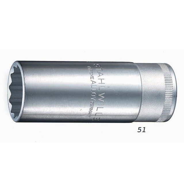 スタビレー 51-17（1/2SQ） ディープソケット（12角） STAHLWILLE バイク 車 自動車 自転車の通販は 6,758円