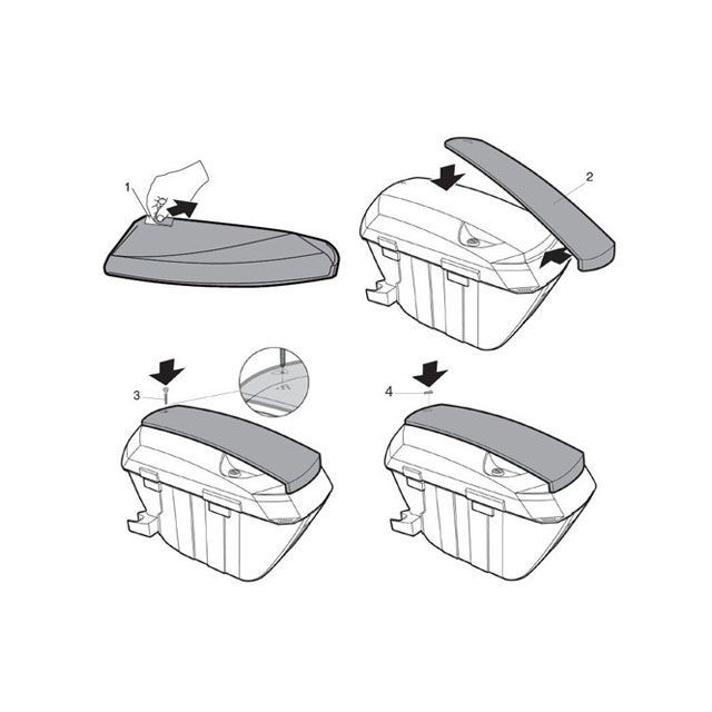【メーカー直送】シャッド SH23専用カラーパネル ホワイト SHAD_2
