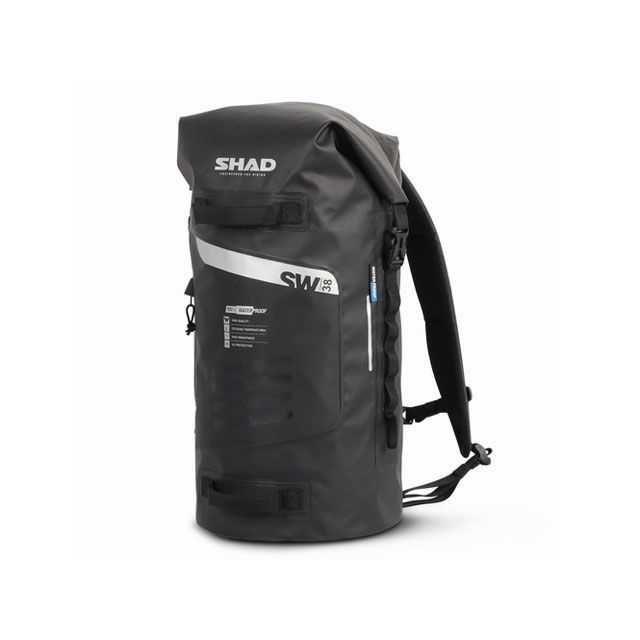 【メーカー直送】シャッド 汎用 SW38 アドベンチャー 防水ダッフルバッグ 35L ブラック SHAD