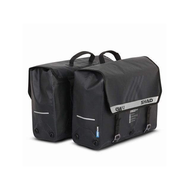 【メーカー直送】シャッド 汎用 SW42 アドベンチャー 防水サイドバッグ 50L ブラック SHAD