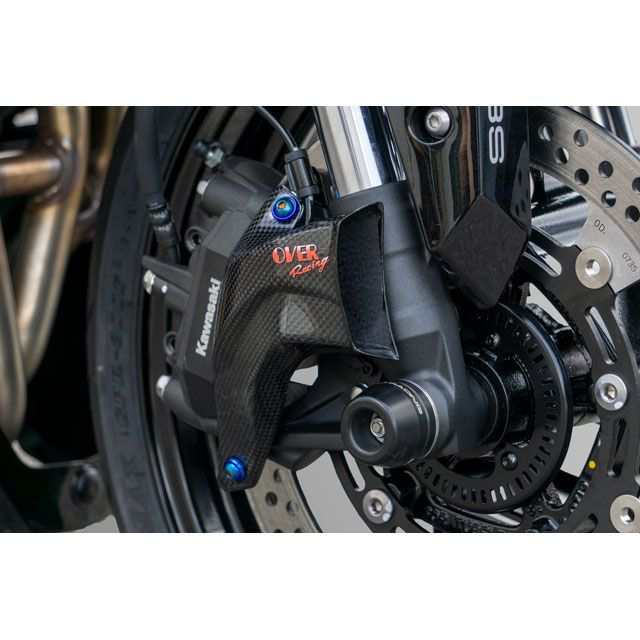 オーバーレーシング Ninja ZX-25R SE Ninja ZX-25R Carbon フロントキャリパーダクト OVER RACING バイクの通販は