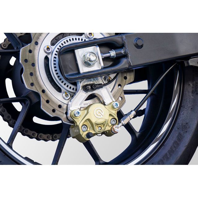 オーバーレーシング CBR400R Rキャリパーサポート ブレンボ2P用