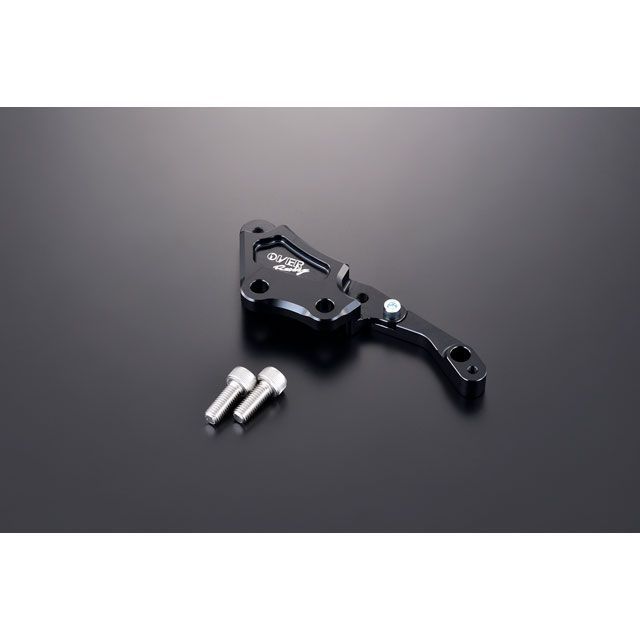 オーバーレーシング Rebel250 Rebel500 Fキャリパーサポート ブレンボ4P用（ブラック） OVER RACING
