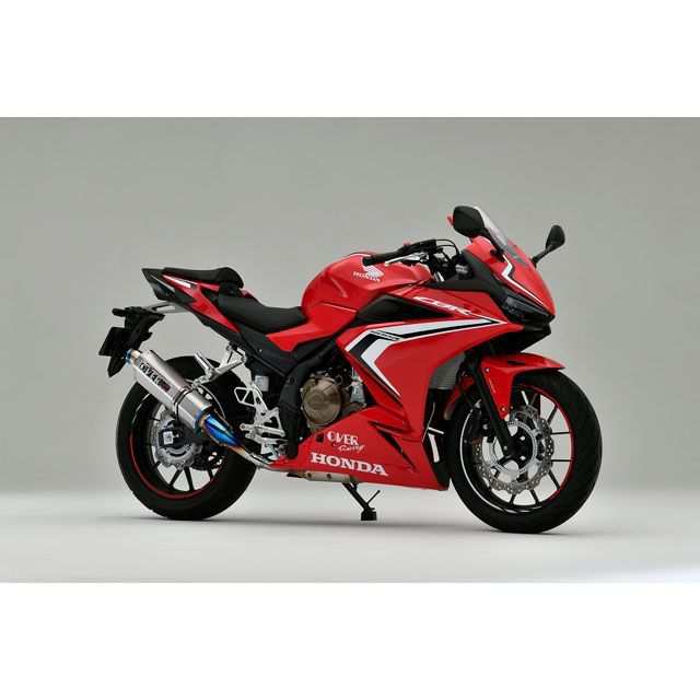 オーバーレーシング CBR400R TT-Formula フルチタン スリップオン OVER RACING バイク