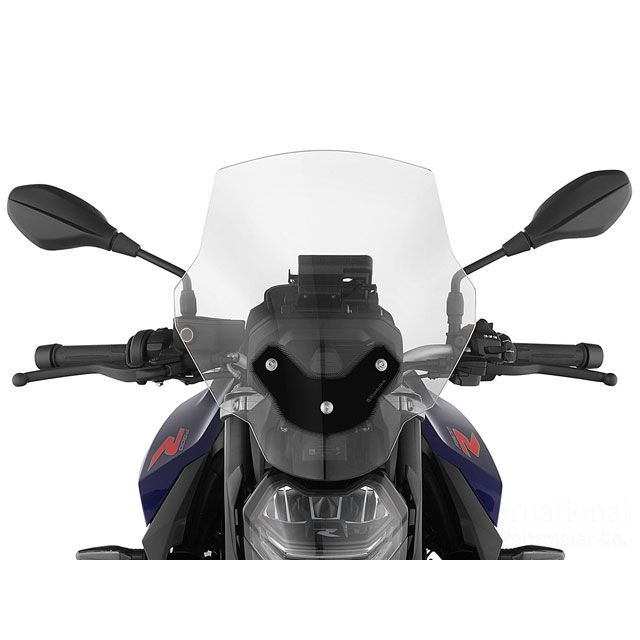 ワンダーリッヒ F900R ウインドスクリーン「MARATHON」（クリアー） Wunderlich