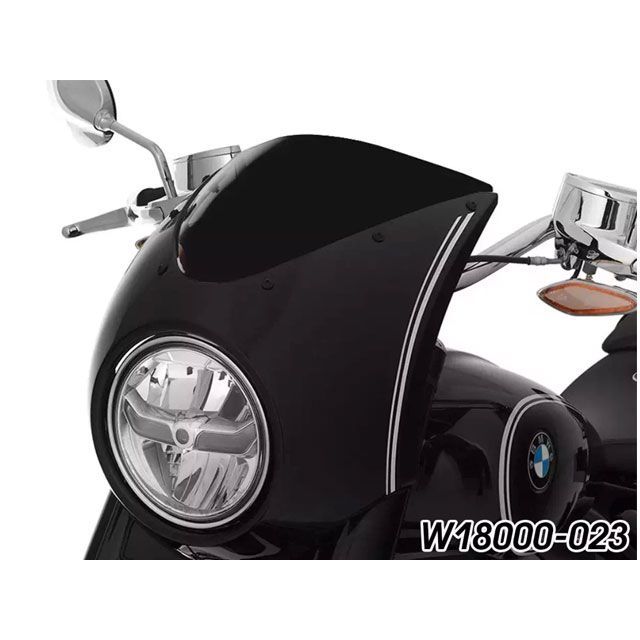 ワンダーリッヒ R18 ウインドロースクリーン「Sport」ブラック Wunderlich