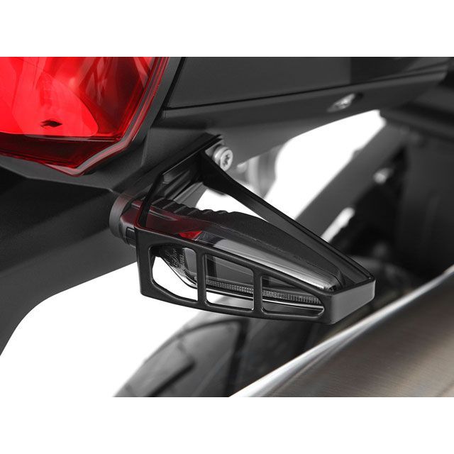ワンダーリッヒ 新型LEDウインカー用プロテクター ロングステー 左右セット Wunderlich