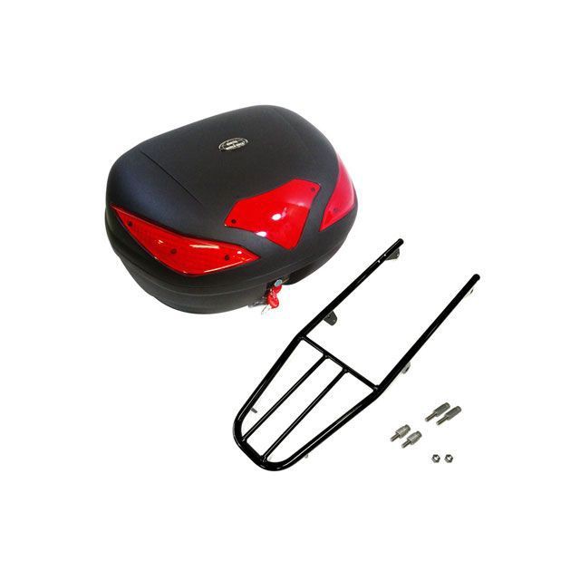 ワールドウォーク CRF250Ls CRF250L CRF250L/Ls用リアキャリア ボックスセット 容量 43リッター WW バイクの通販は