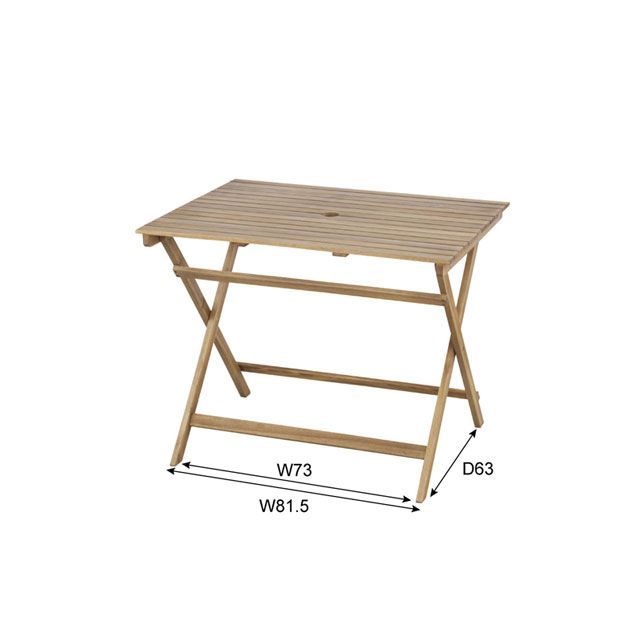 メーカー直送】東谷 NX-903 バイロン 折りたたみテーブル