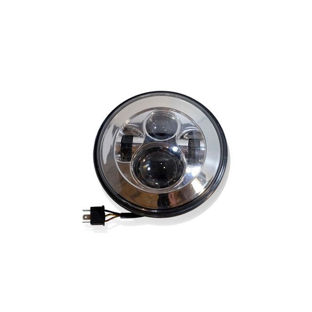 テラダモータース ハーレーダビッドソン 7インチ LEDヘッドライト 背面