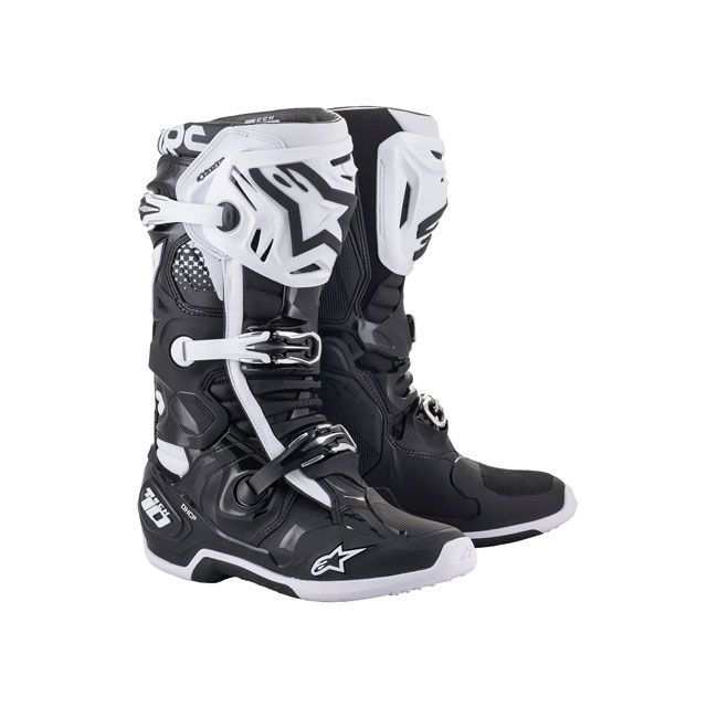 アルパインスターズ テック10ブーツ（ブラック/ホワイト） サイズ 7/25.5cm Alpinestars バイクの通販は