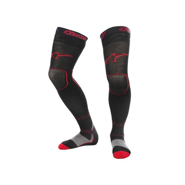 アルパインスターズ MXソックス ロング（ブラック/レッド） サイズ L/2XL（26.5〜31.5cm） Alpinestars バイクの通販は 5,205円