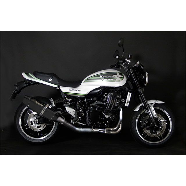 トリックスター Z900RS 政府認証フルエキゾーストマフラー IKAZUCHI ブラックエディション（チタン） TRICKSTAR