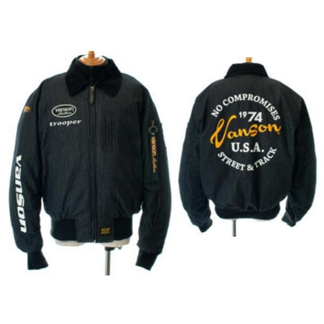 Vanson 3XL ブラックジャケット