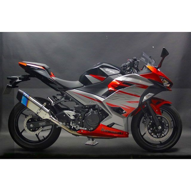 トリックスター Ninja250 Ninja400 政府認証スリップオンマフラー
