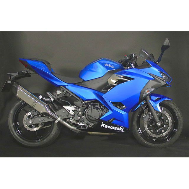 TRICK STAR 政府認証スリップオンマフラーninja400