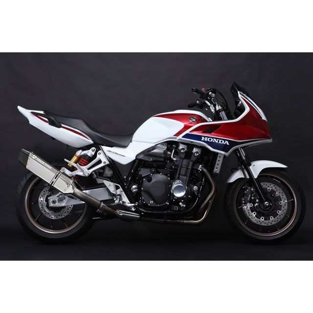 トリックスター CB1300SB/SF 政府認証スリップオンマフラー IKAZUCHI ステンレスカーボン/ステンパイプ TRICKSTAR バイクの通販は 124,798円