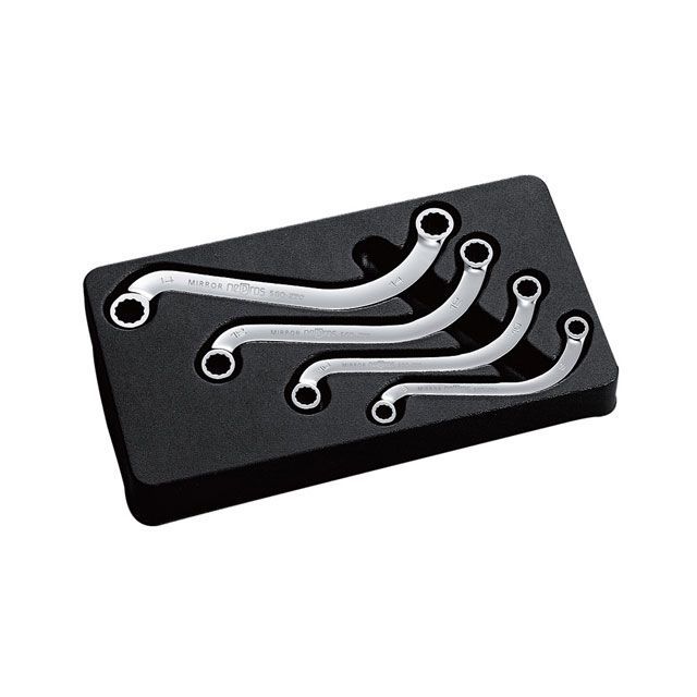 ネプロス NTM1204 ネプロス・S字メガネレンチセット（4本組） nepros