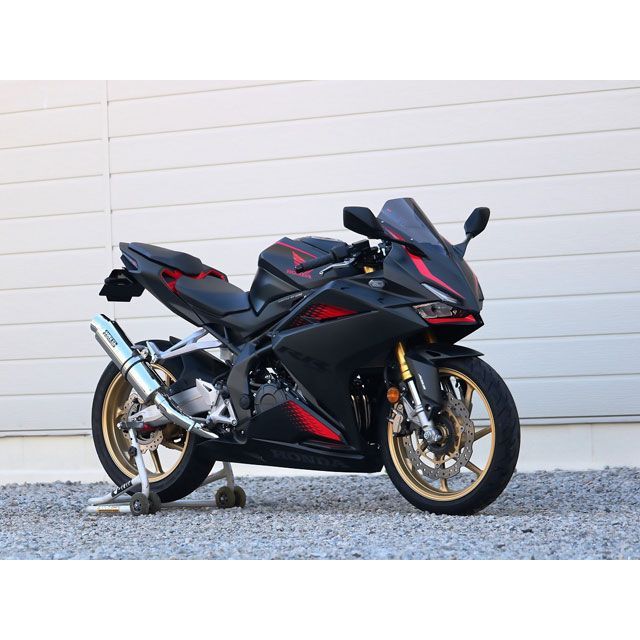 ダブルアールズ CBR250RR JMCA フルエキゾースト ラウンドタイプ ステンレスサイレンサー仕様 WR’S_2