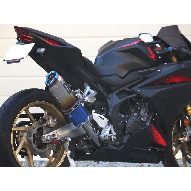 ダブルアールズ CBR250RR JMCA フルエキゾースト SS-OVALタイプ 焼き色