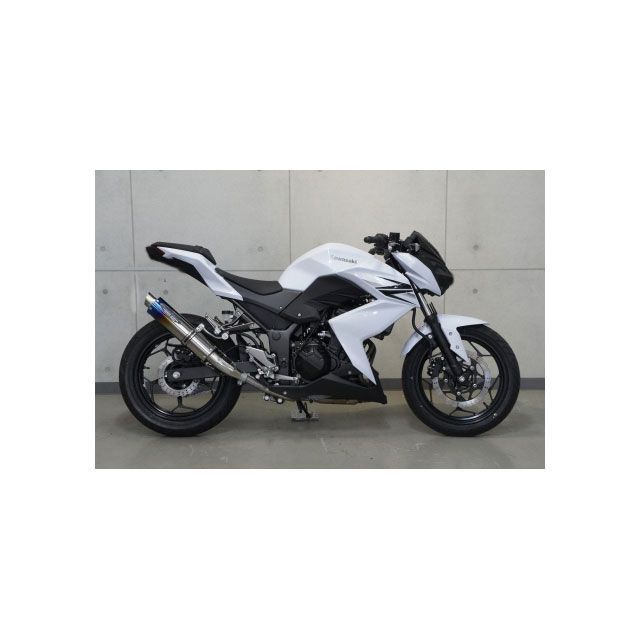 トリックスター Z250 レーシングスリップオンサイレンサー 焼チタン TRICKSTAR