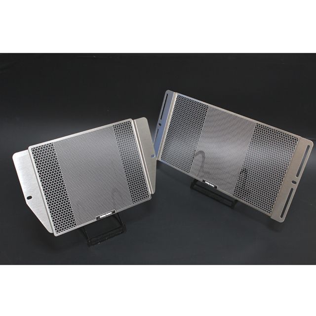 エッチングファクトリー V-MAX V-MAX（09〜）用 ラジエターガードSET カラー 青エンブレム ETCHING FACTORY