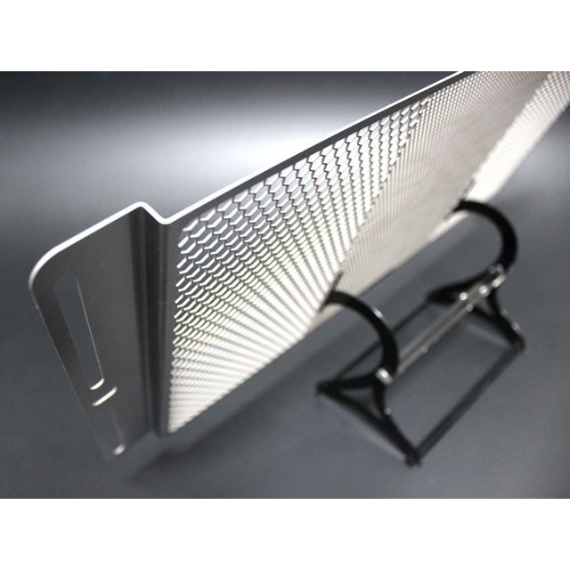 エッチングファクトリー V-MAX V-MAX（09〜）用 ラジエターガードSET カラー 青エンブレム ETCHING FACTORY_3